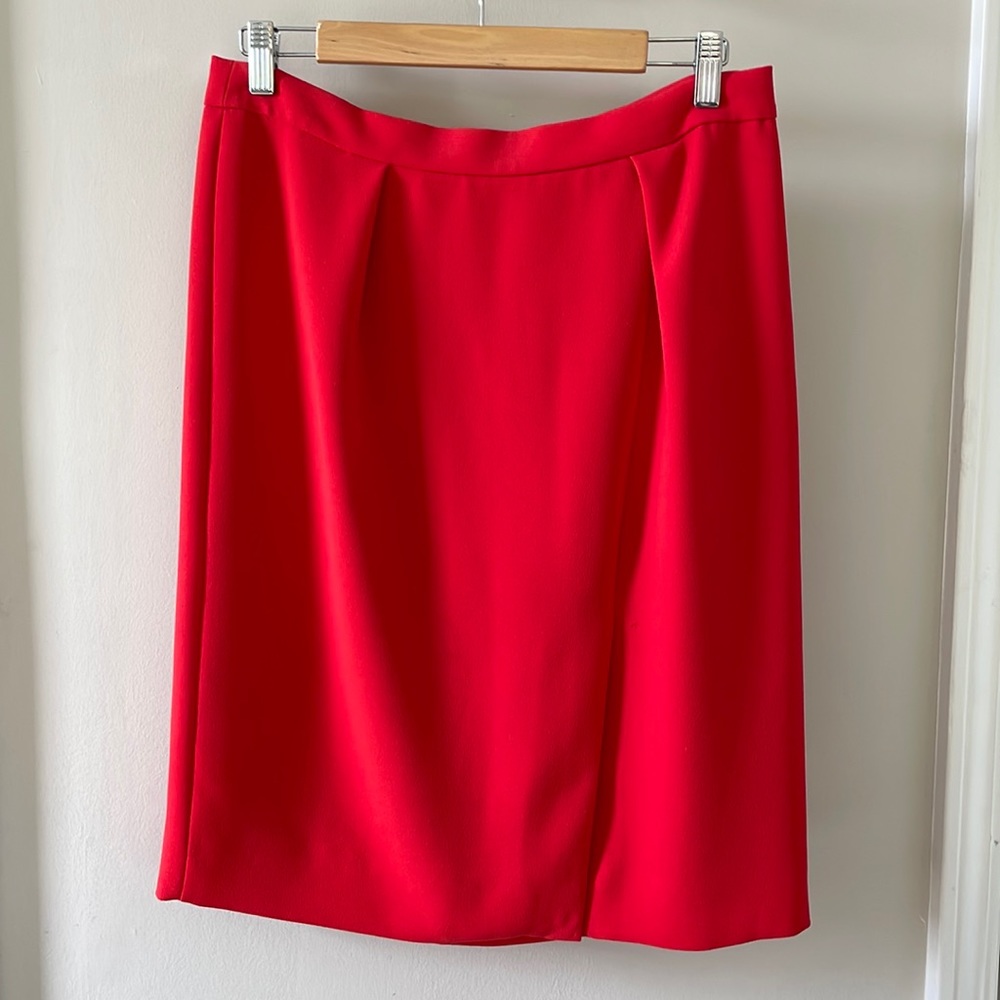 JCREW red pencil skirt size 8